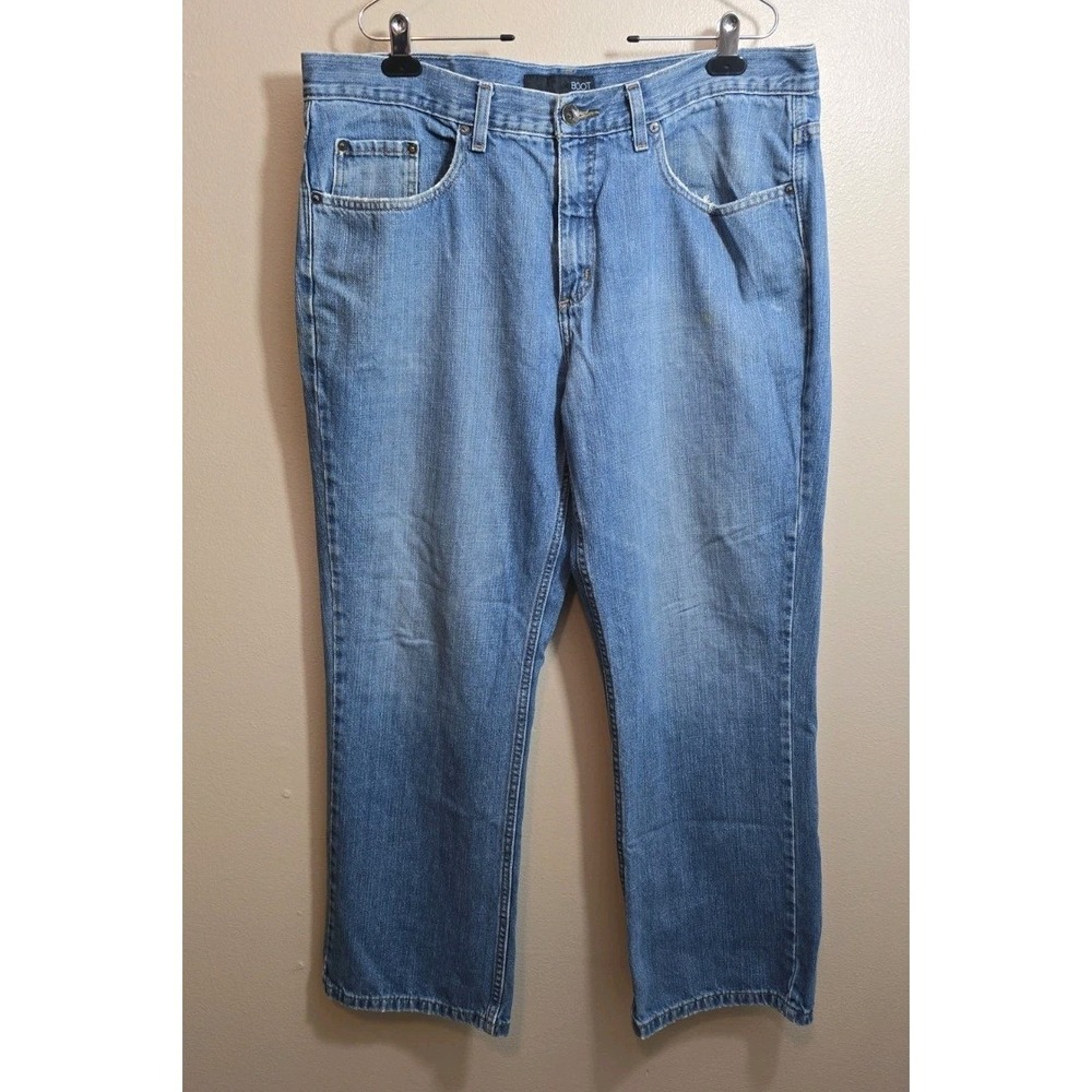 Vintage Anchor Blue jeans Boot 38x32